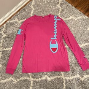 Champion Long Sleeve Crewneck Tee